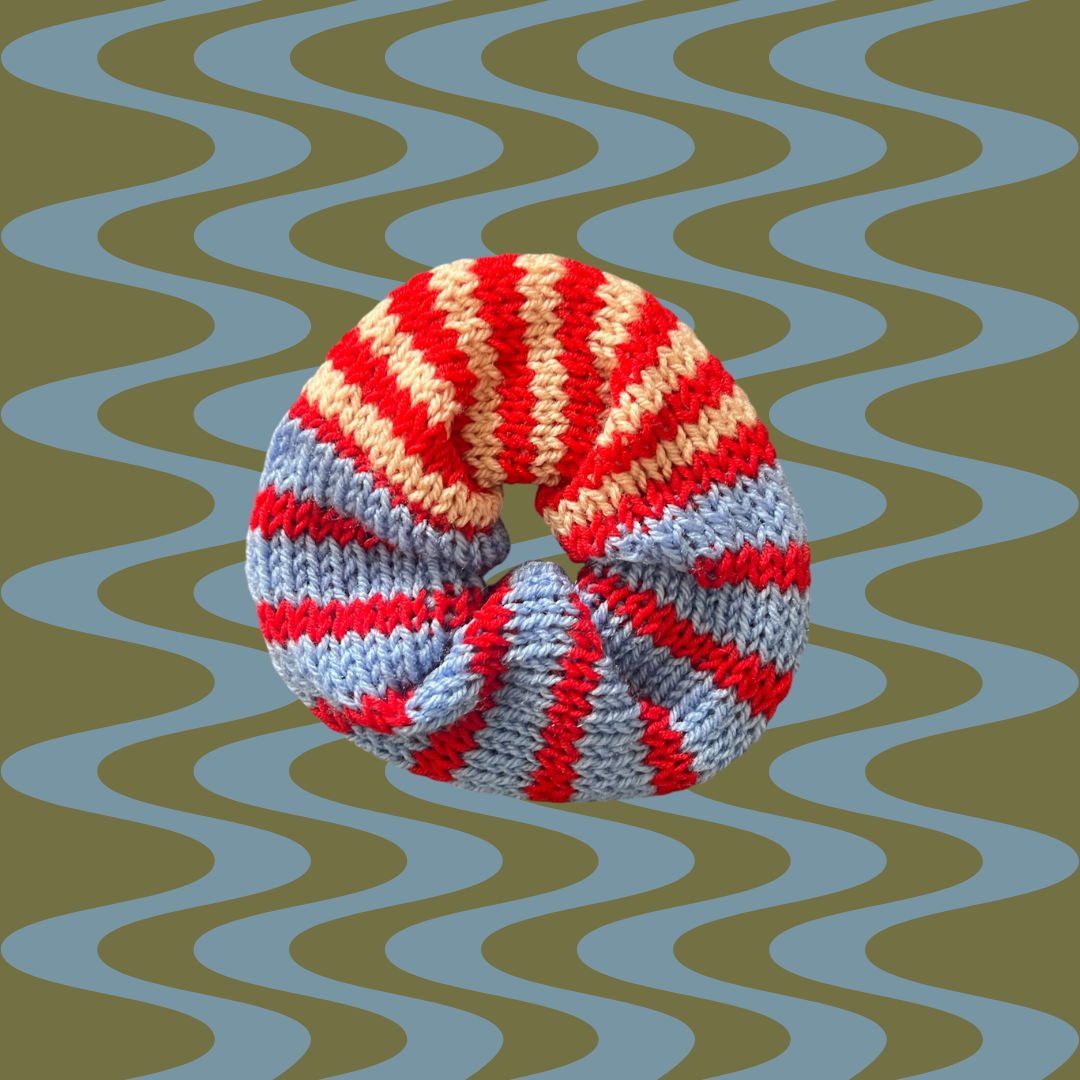 Knit Scrunchie