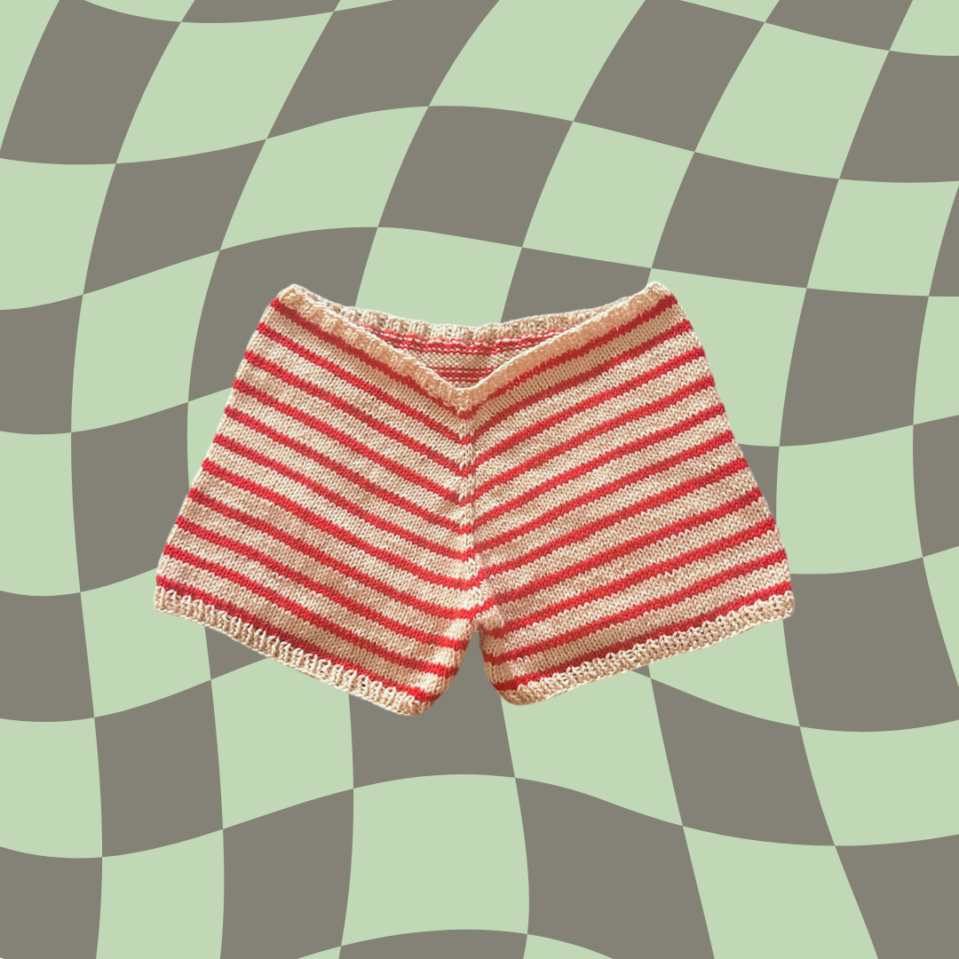 Pinstripe Shorts